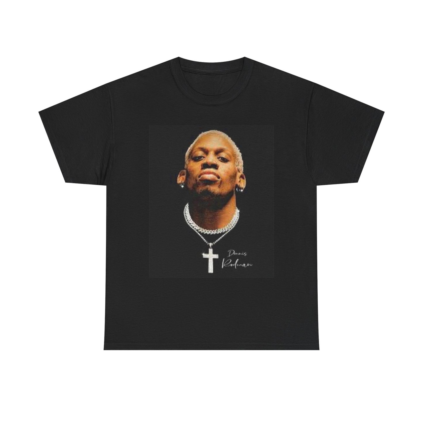 Black Dennis Rodman Tee