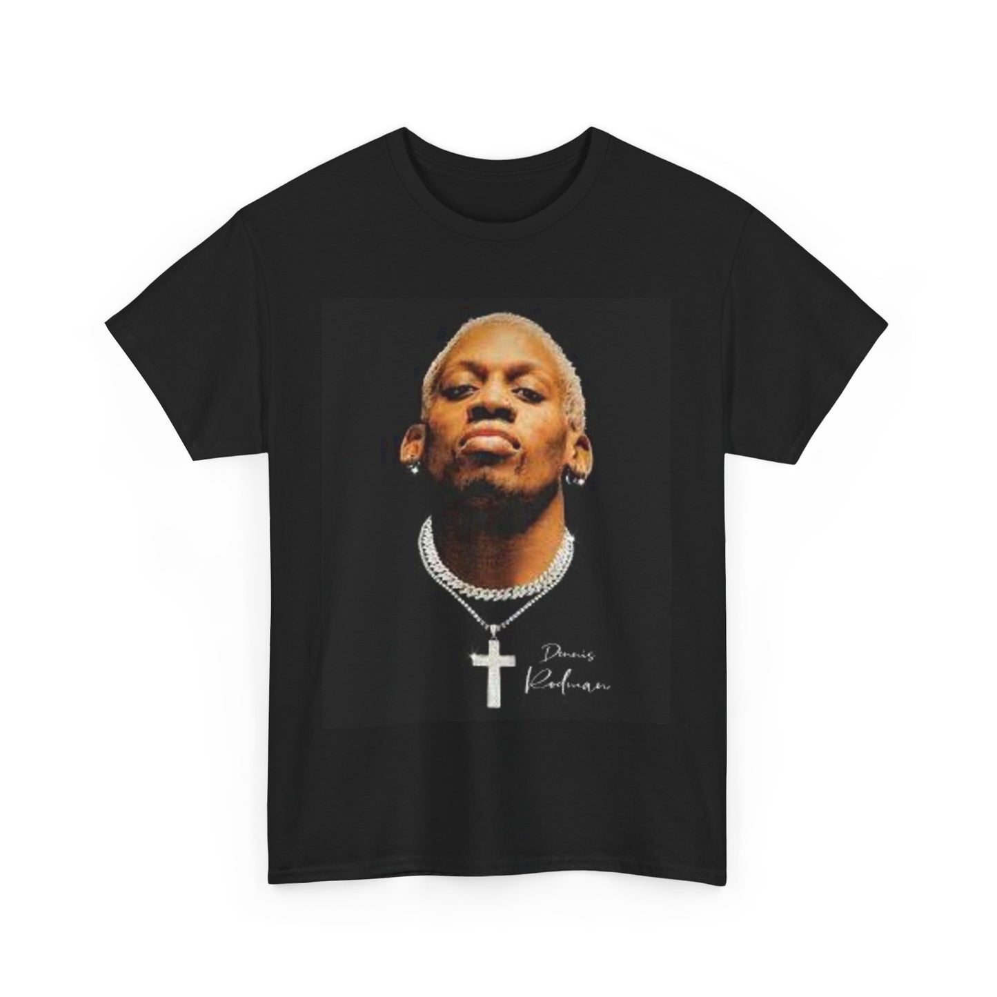 Black Dennis Rodman Tee